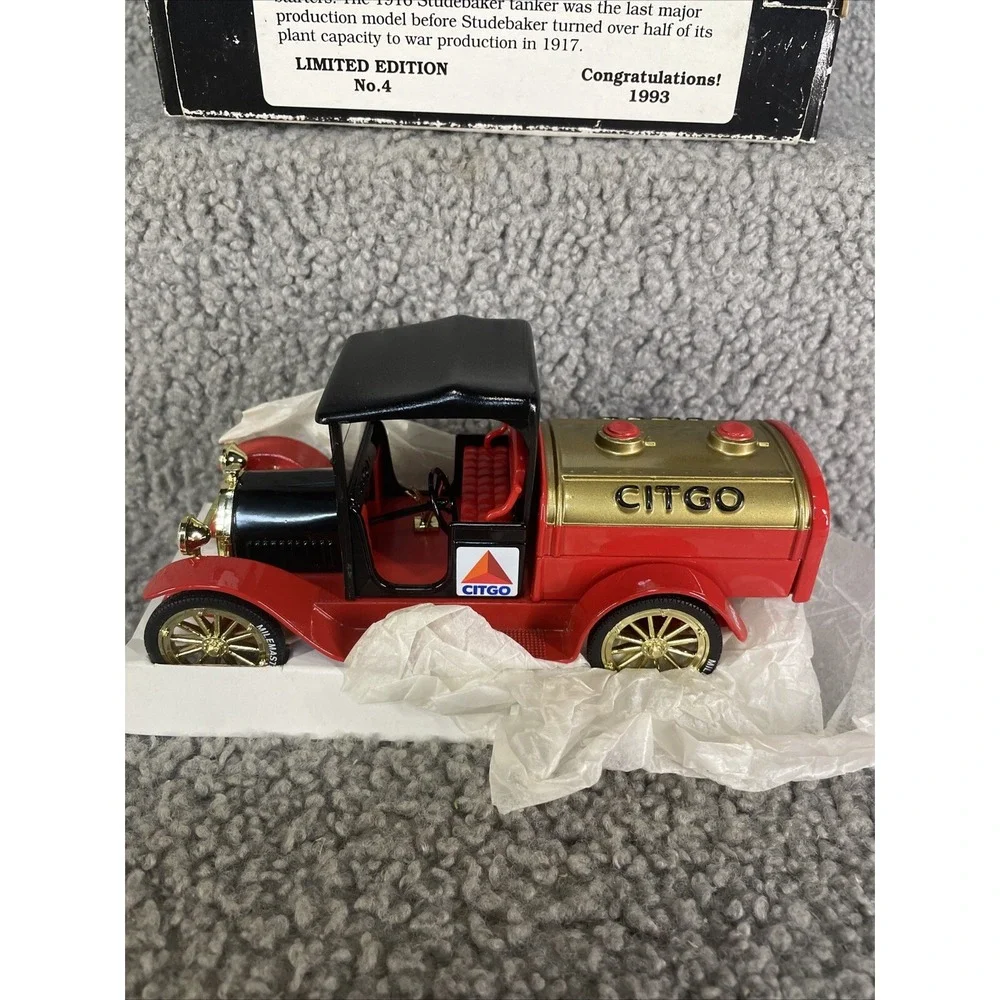 Citgo‎ 1916 Studebaker, 1993 Limited Edition No.4 Coin Bank, New Original Box